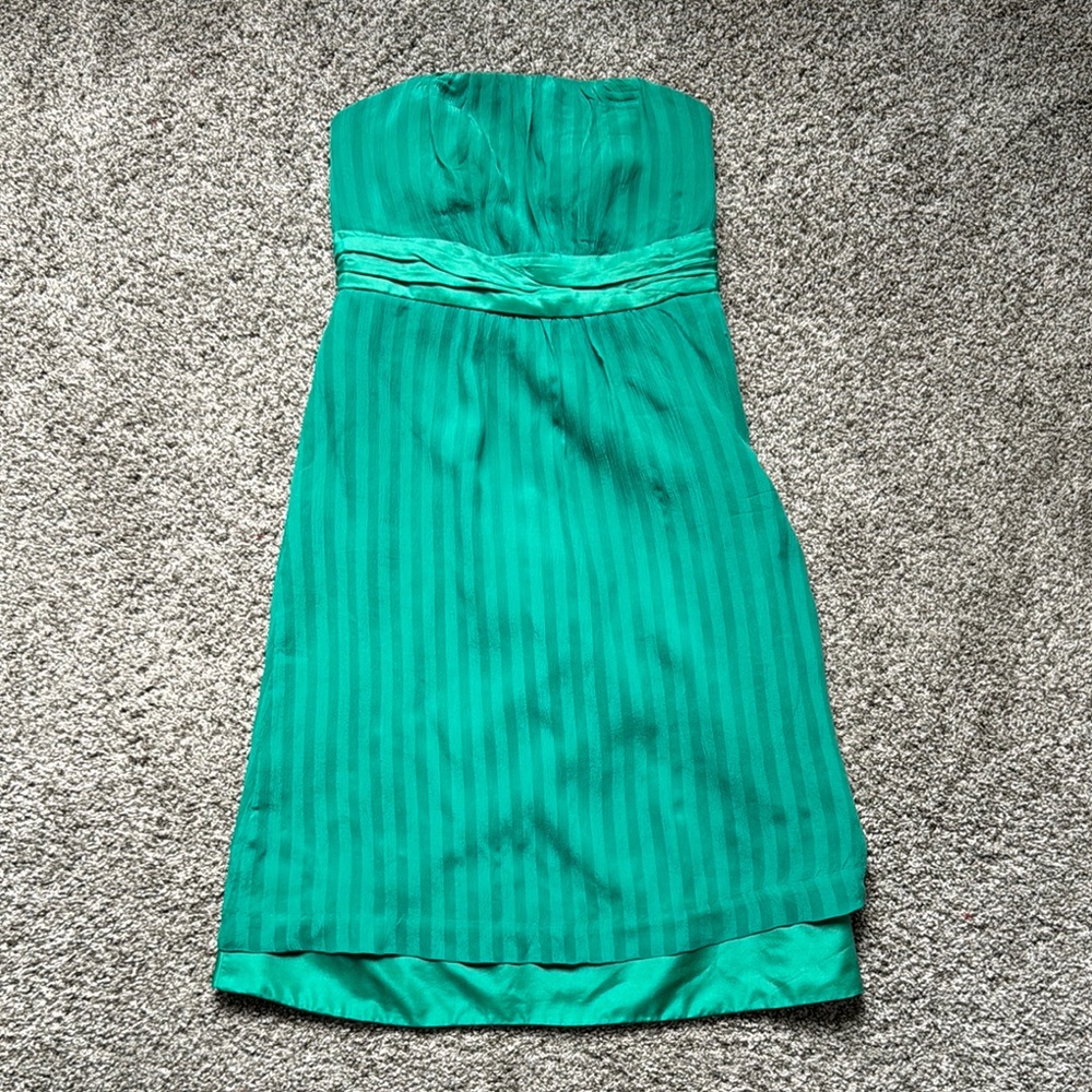 Vintage Anthropology Moulinette Soeurs  Strapless Cocktail Dress worn once